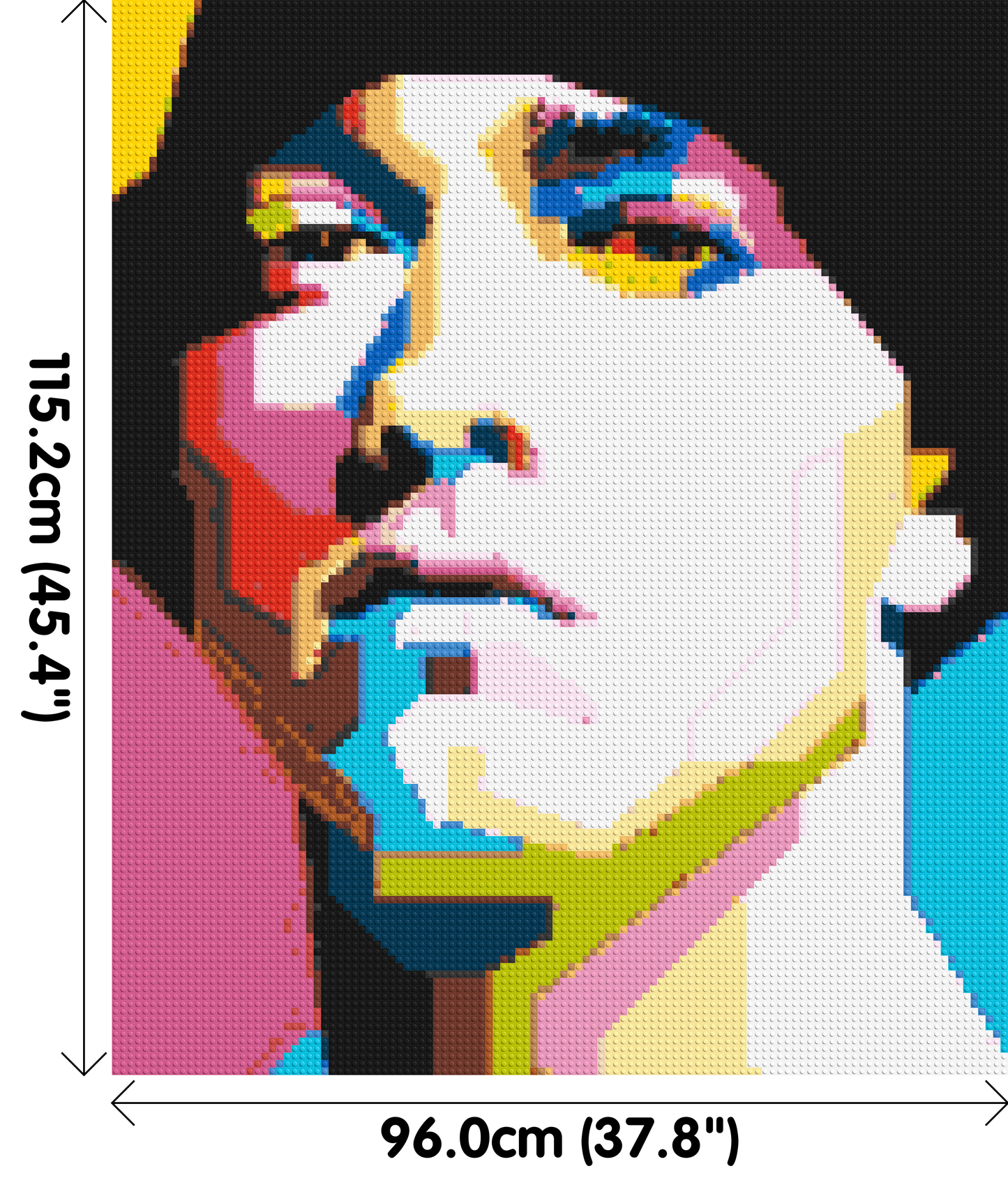 Eminem - Brick Art Mosaic Kit 5x6 large