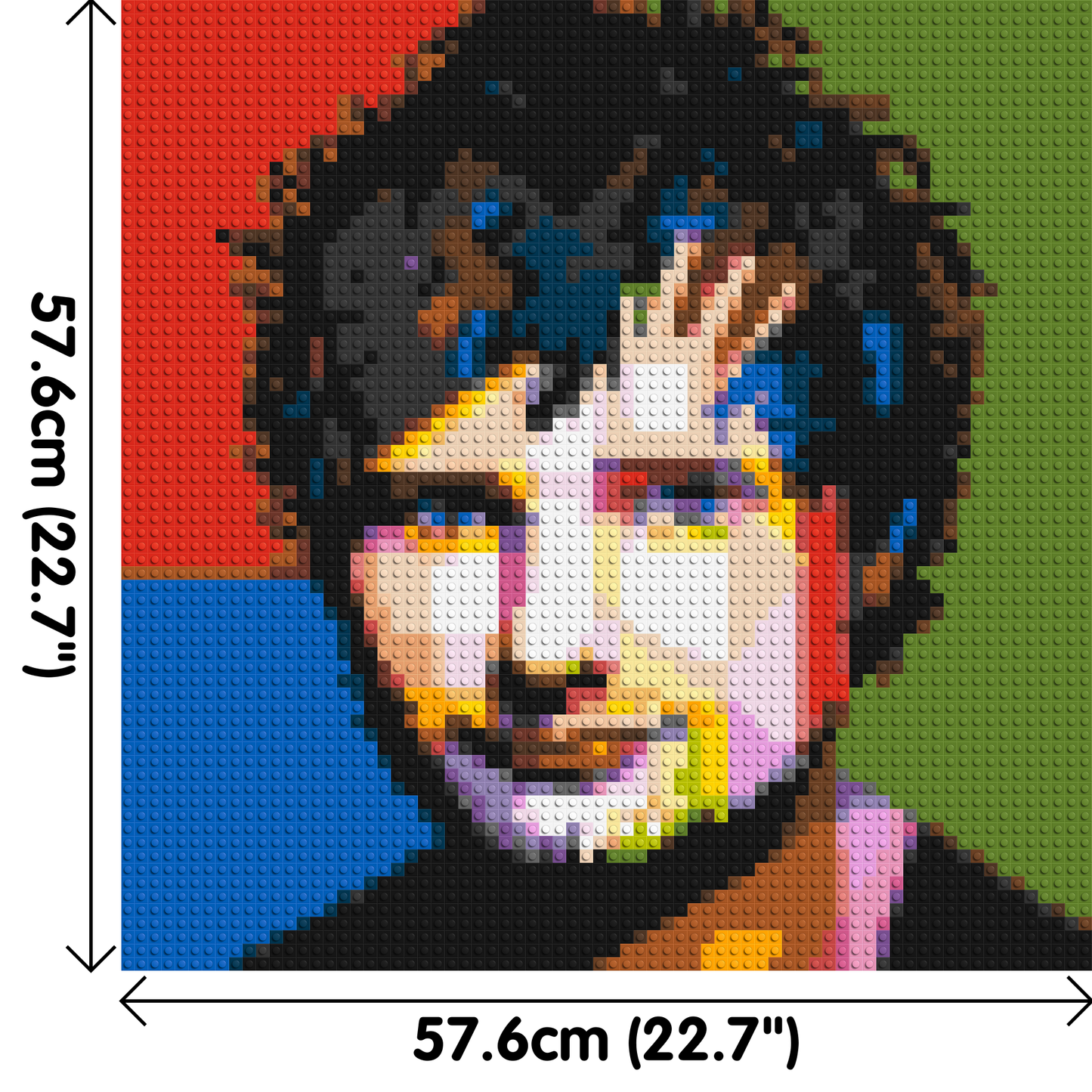 Ed Sheeran - Brick Art Mosaic Kit 3x3 large