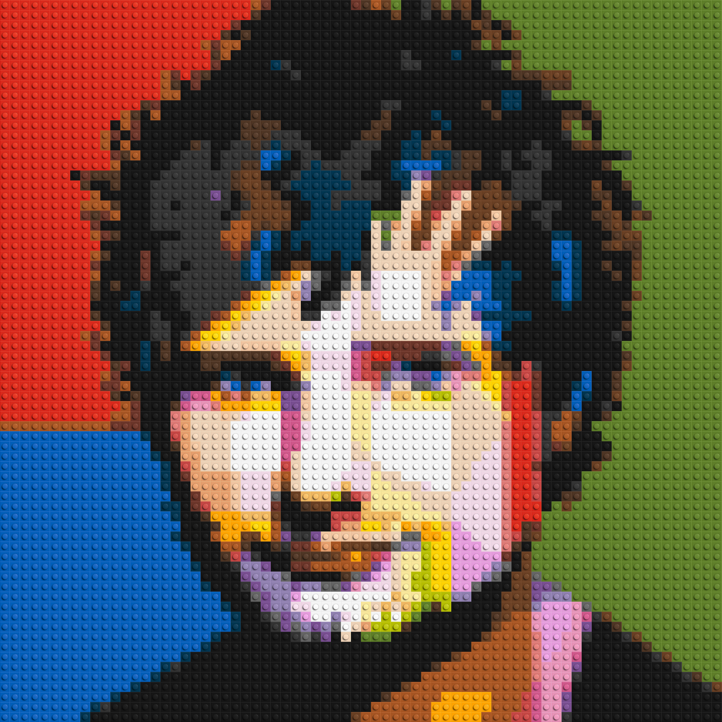 Ed Sheeran - Brick Art Mosaic Kit 3x3 large