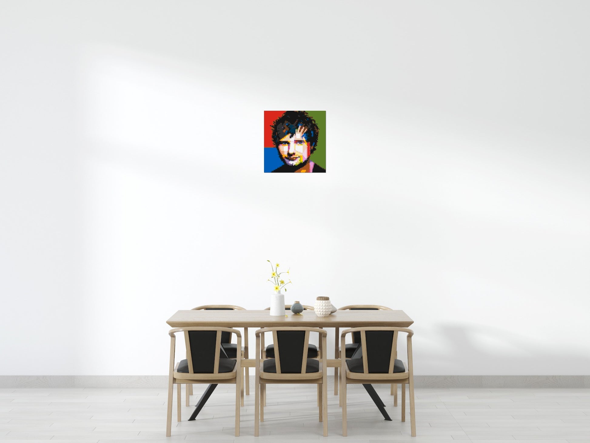 Ed Sheeran - Brick Art Mosaic Kit 3x3 scene