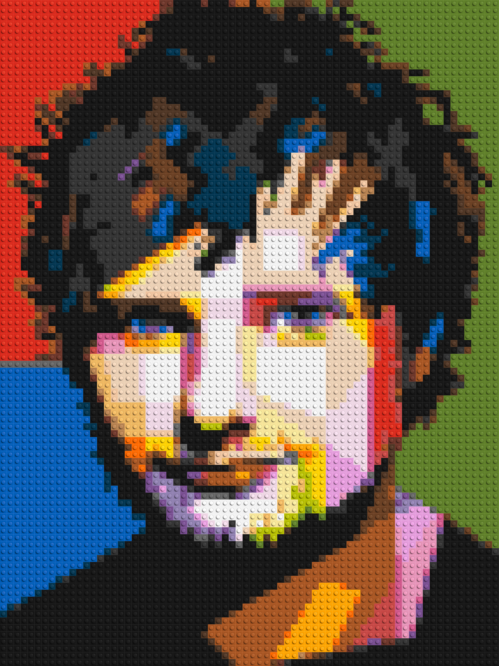 Ed Sheeran - Brick Art Mosaic Kit 3x4 large