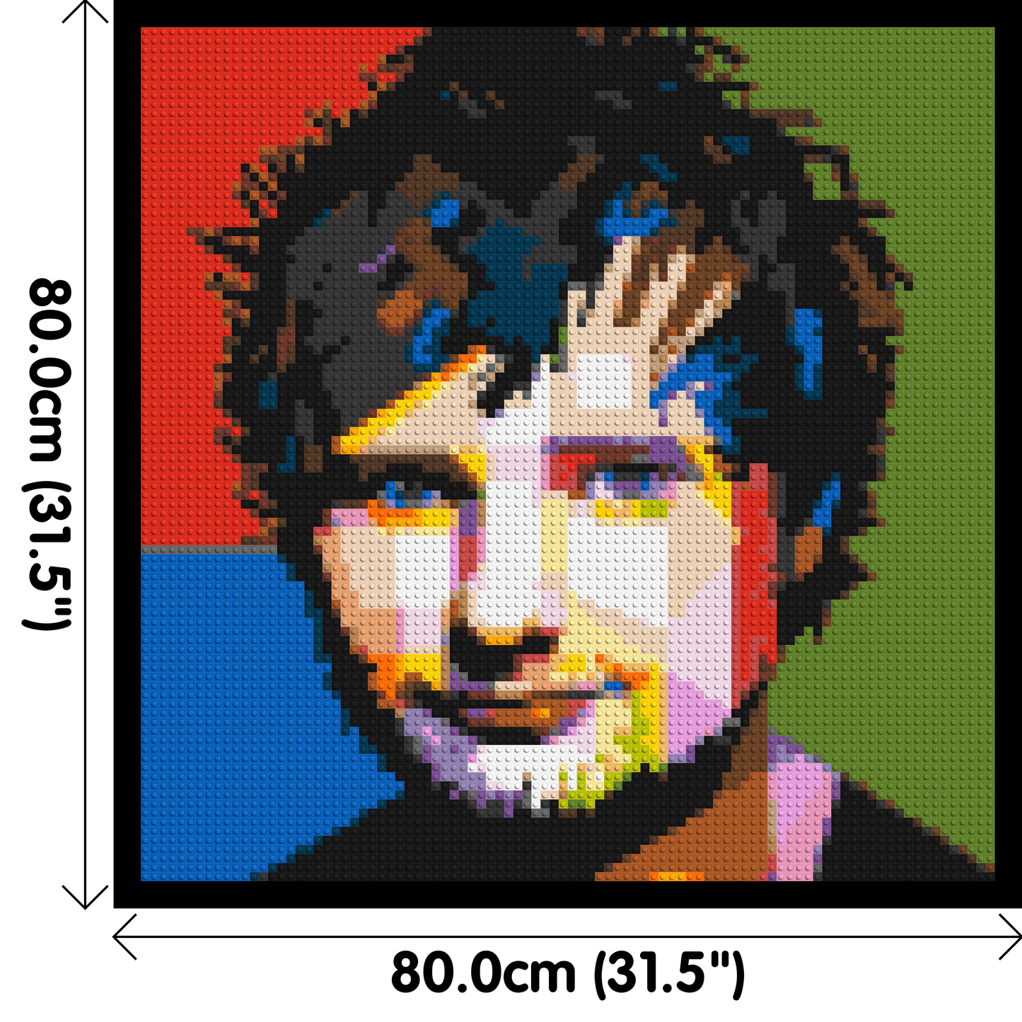 Ed Sheeran - Brick Art Mosaic Kit 4x4 large