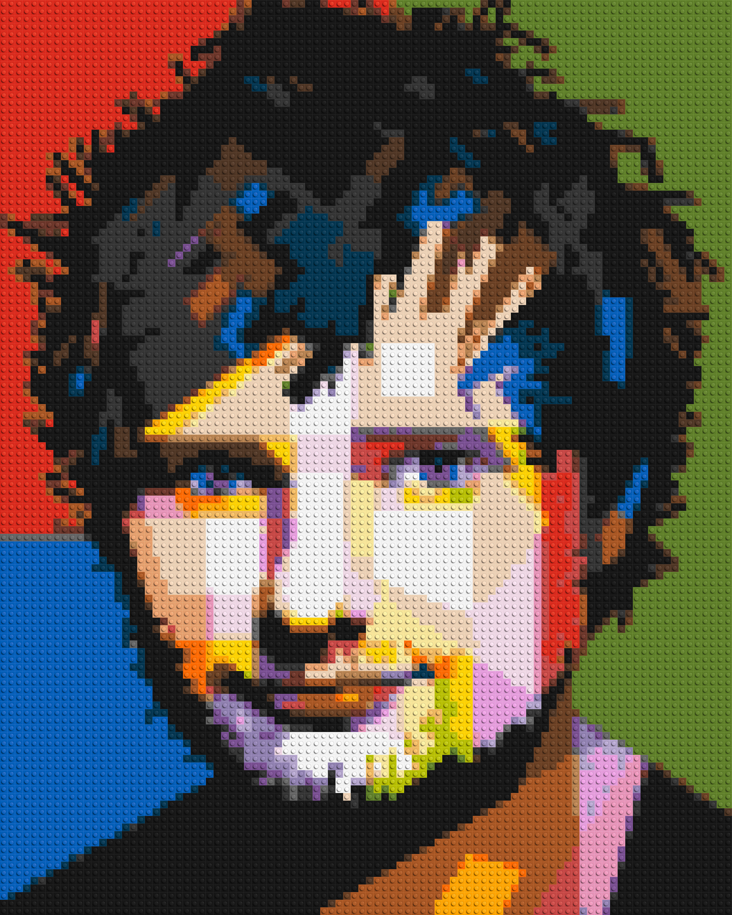 Ed Sheeran - Brick Art Mosaic Kit 4x5 large