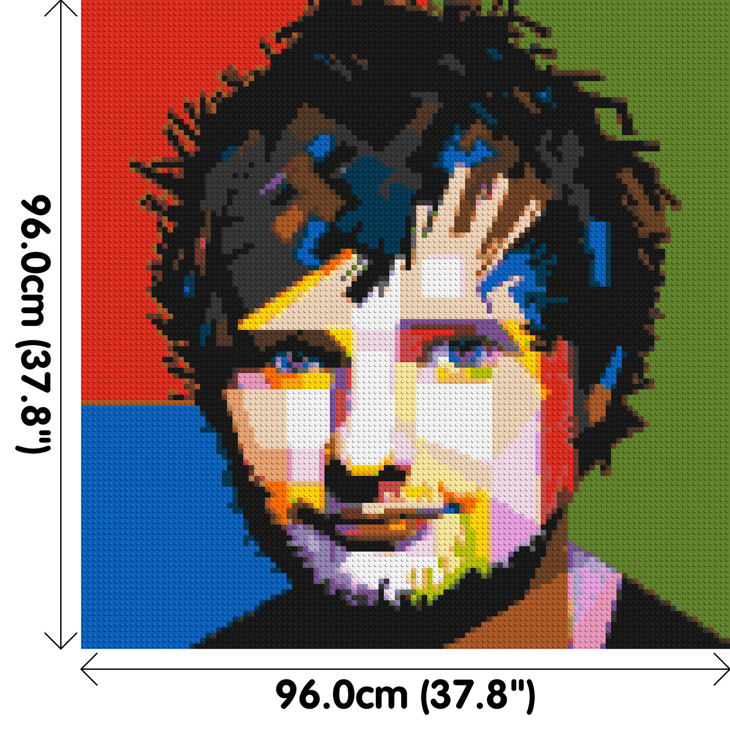 Ed Sheeran - Brick Art Mosaic Kit 5x5 large