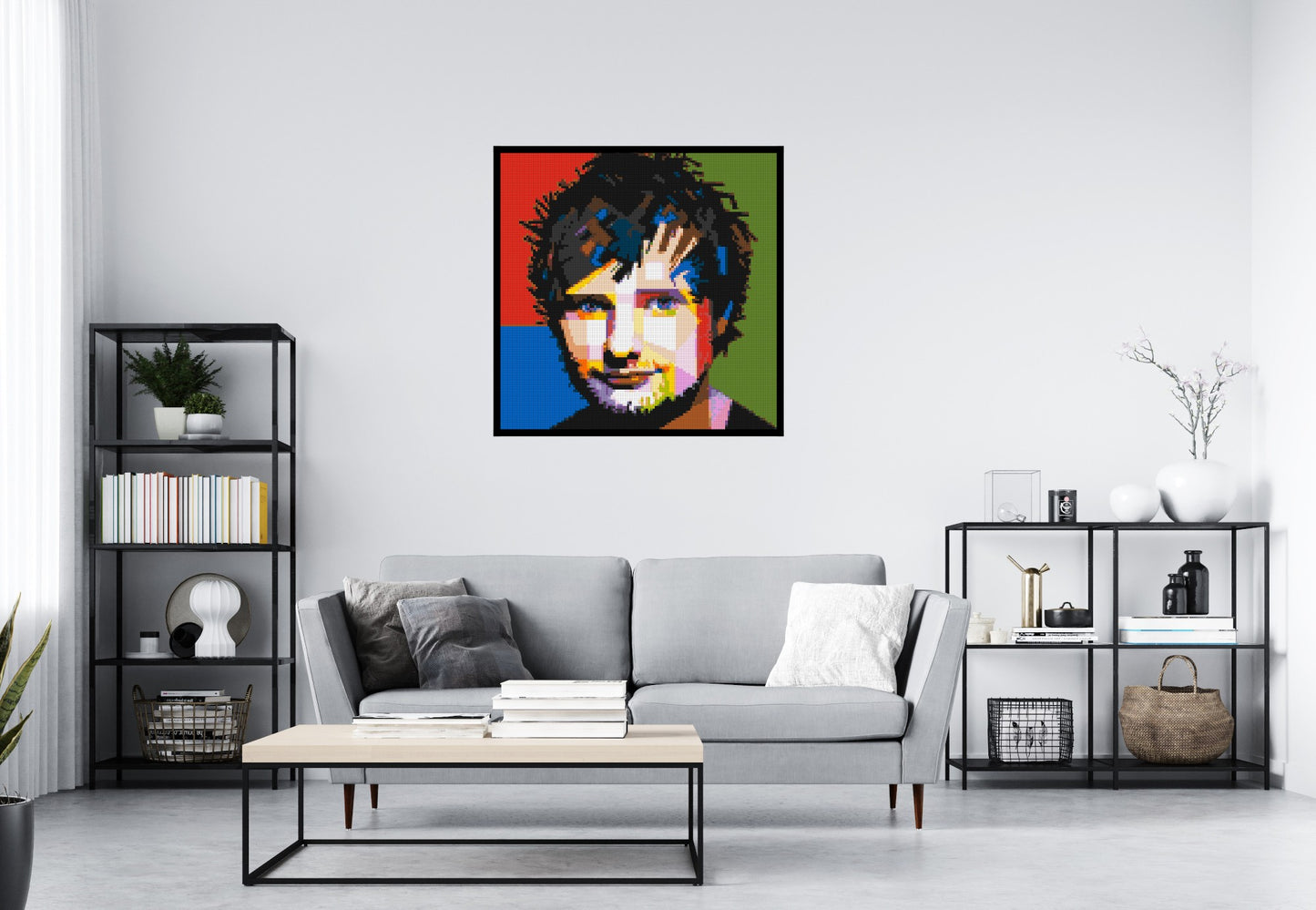 Ed Sheeran - Brick Art Mosaic Kit 5x5 large