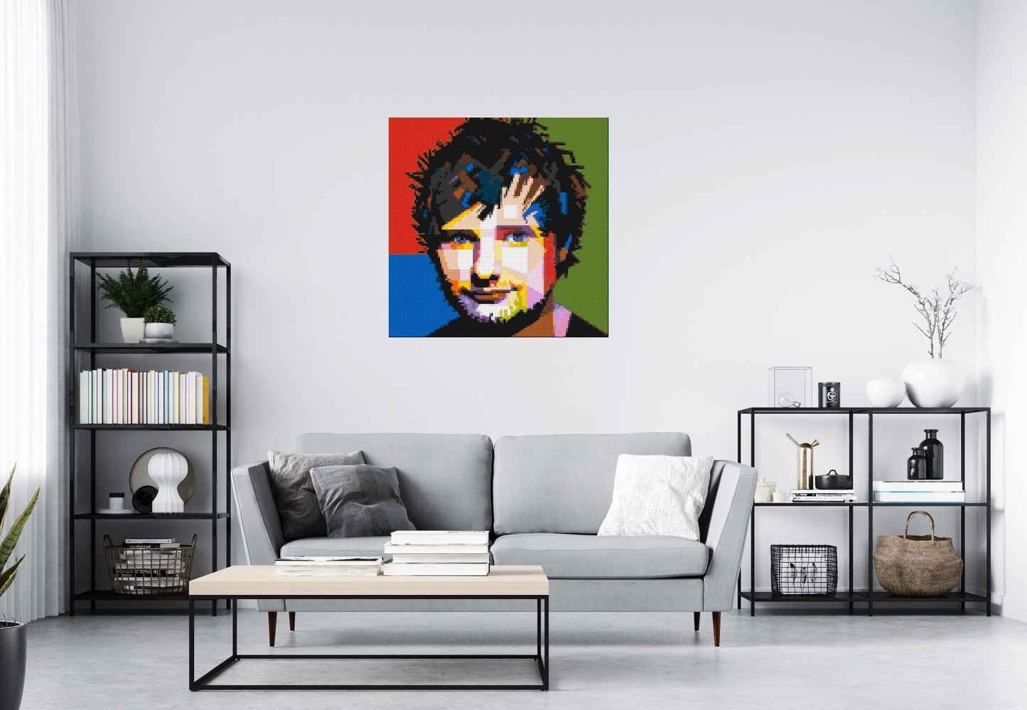 Ed Sheeran - Brick Art Mosaic Kit 5x5 large