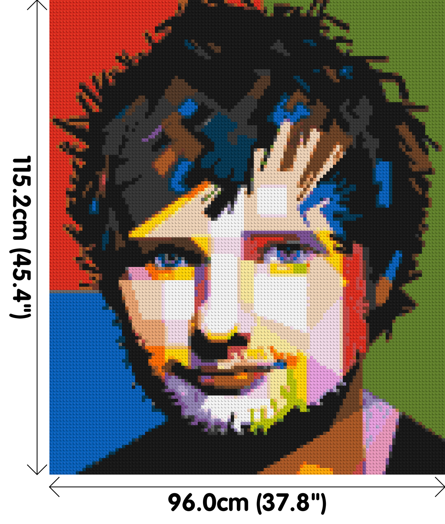 Ed Sheeran - Brick Art Mosaic Kit 5x6 large