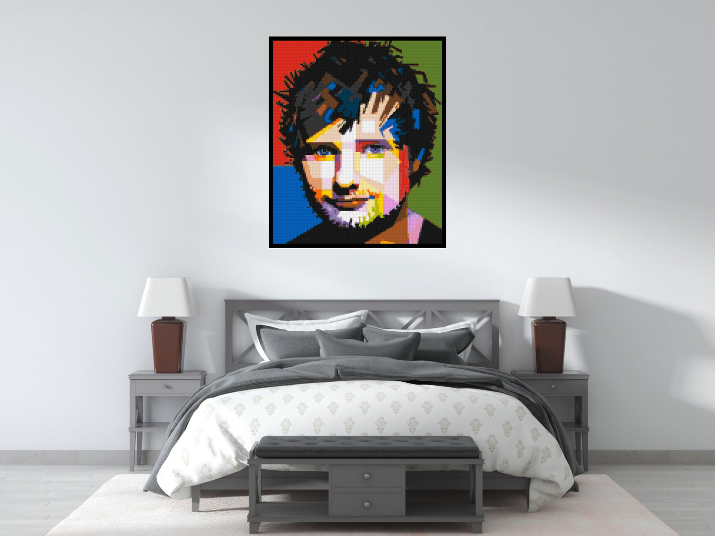 Ed Sheeran - Brick Art Mosaic Kit 5x6 large