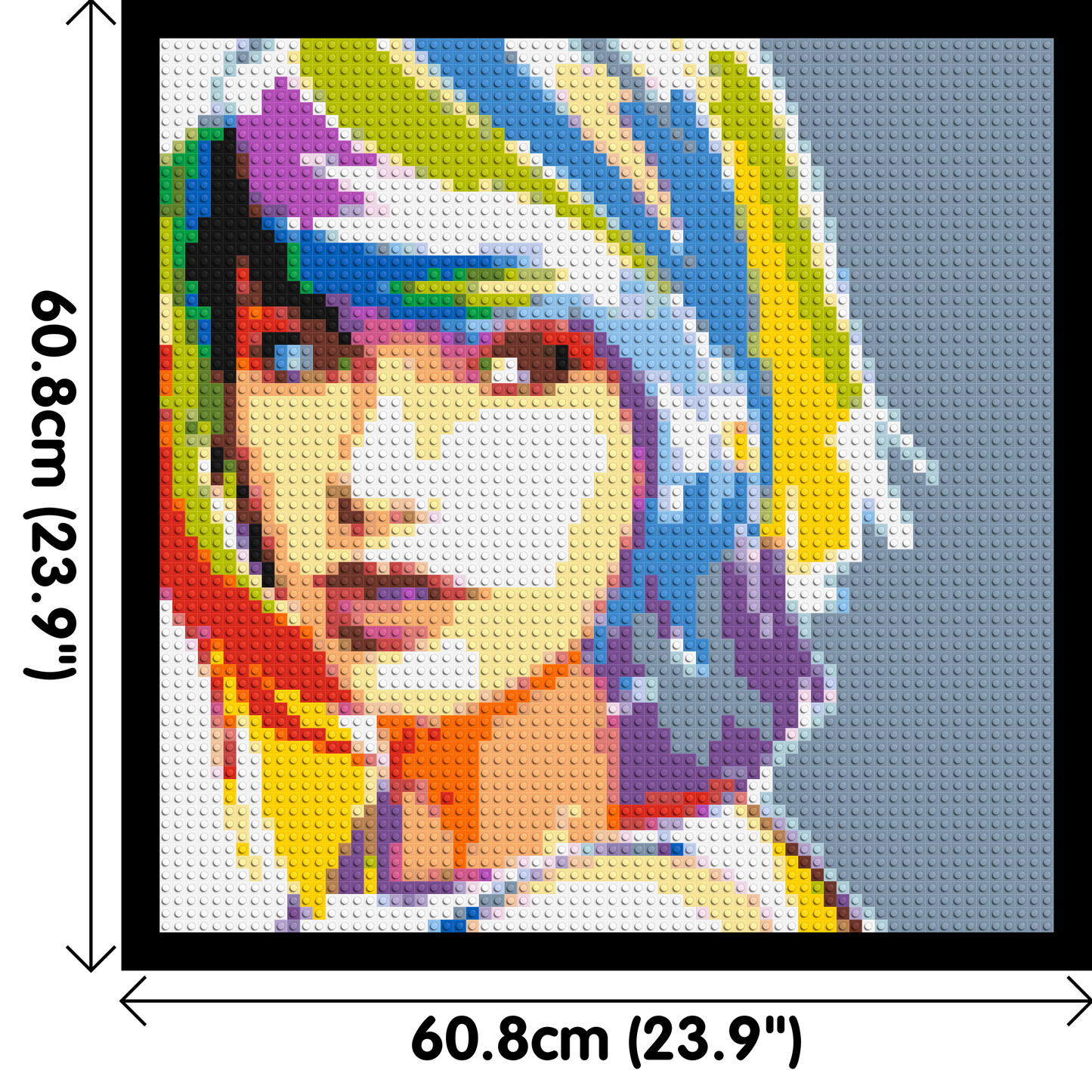 Taylor Swift WPAP - Brick Art Mosaic Kit 3x3 large