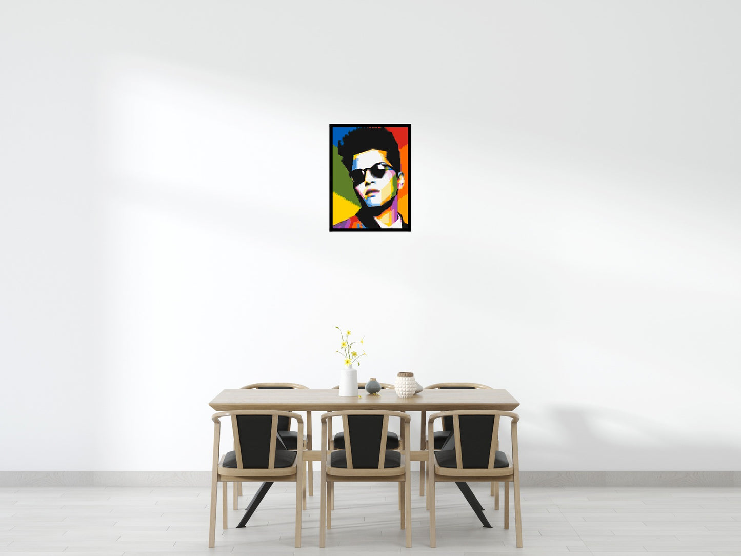 Bruno Mars - Brick Art Mosaic Kit 3x4 large