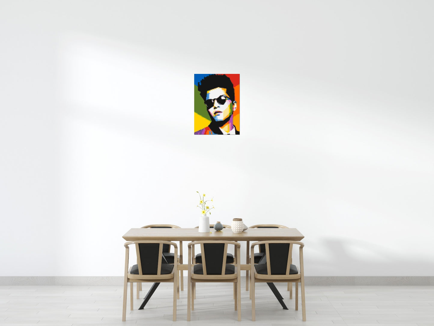 Bruno Mars - Brick Art Mosaic Kit 3x4 large