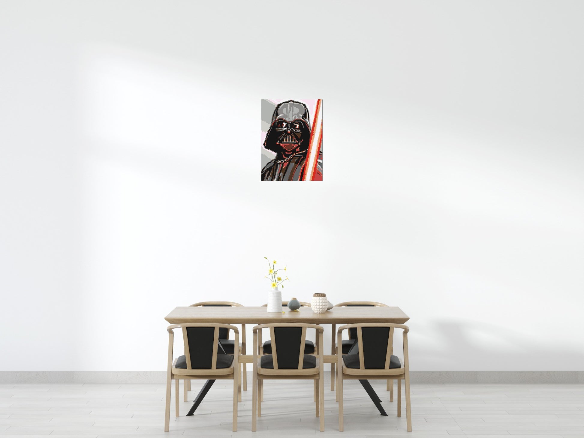 Darth Vader - Brick Art Mosaic Kit 3x4 scene