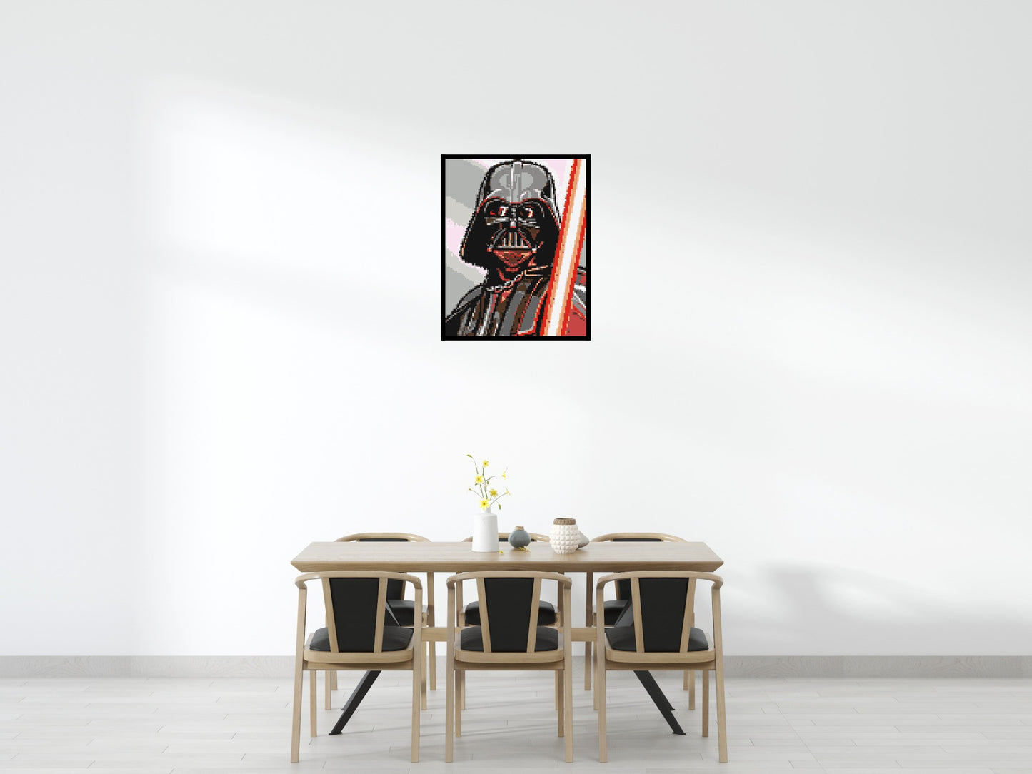 Darth Vader - Brick Art Mosaic Kit 4x5 large