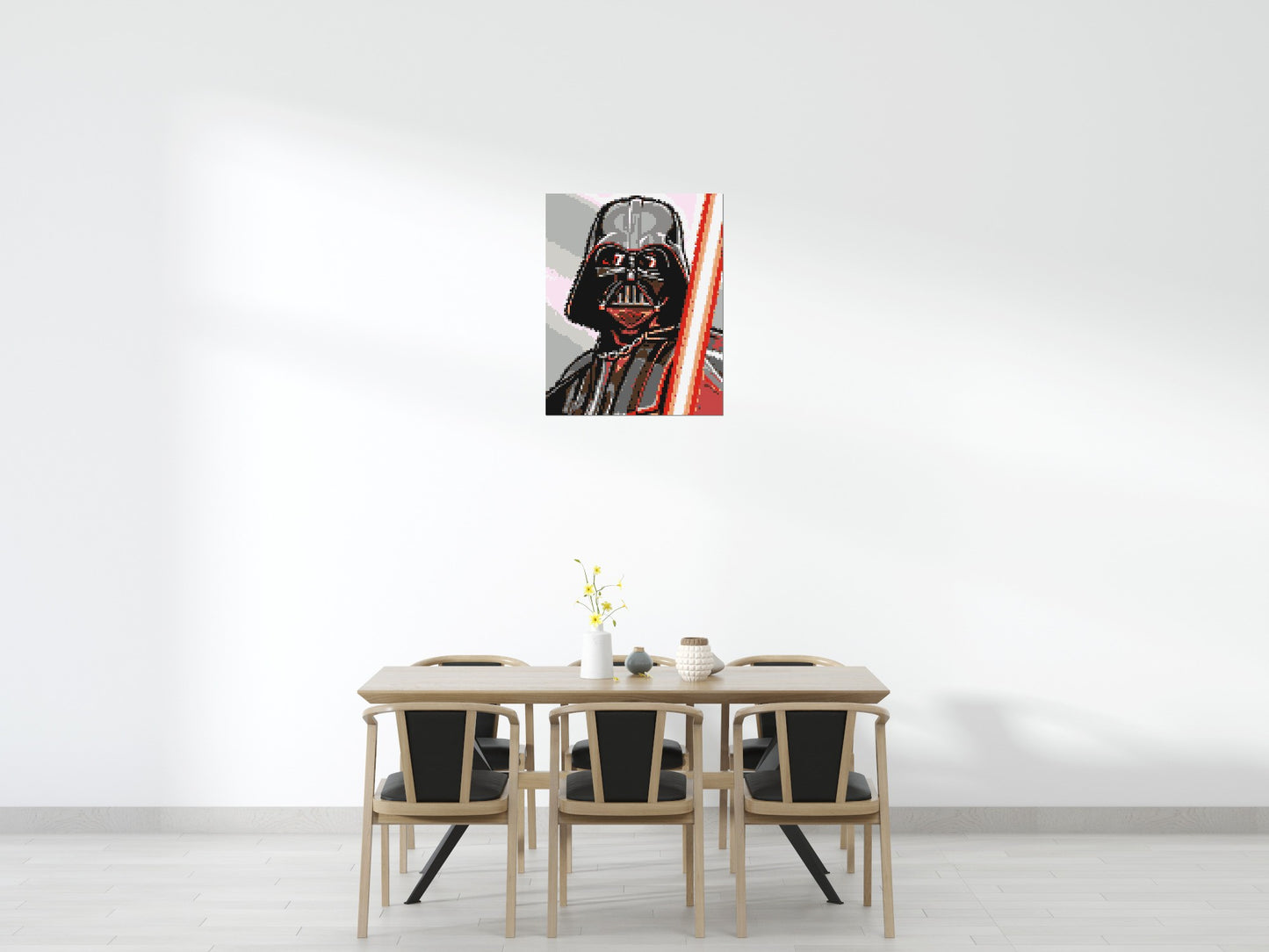 Darth Vader - Brick Art Mosaic Kit 4x5 large