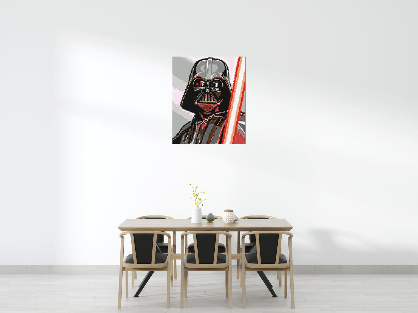 Darth Vader - Brick Art Mosaic Kit 5x6 large
