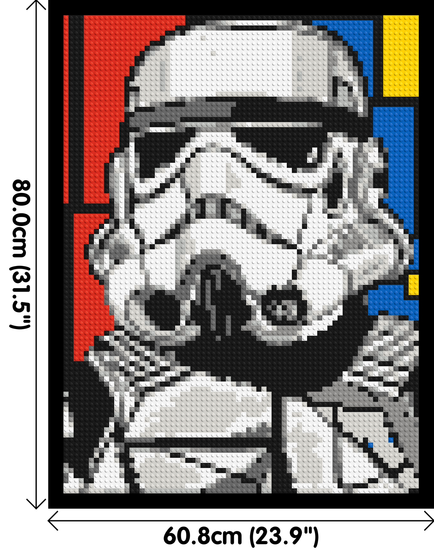 Stormtrooper - Brick Art Mosaic Kit 3x4 large