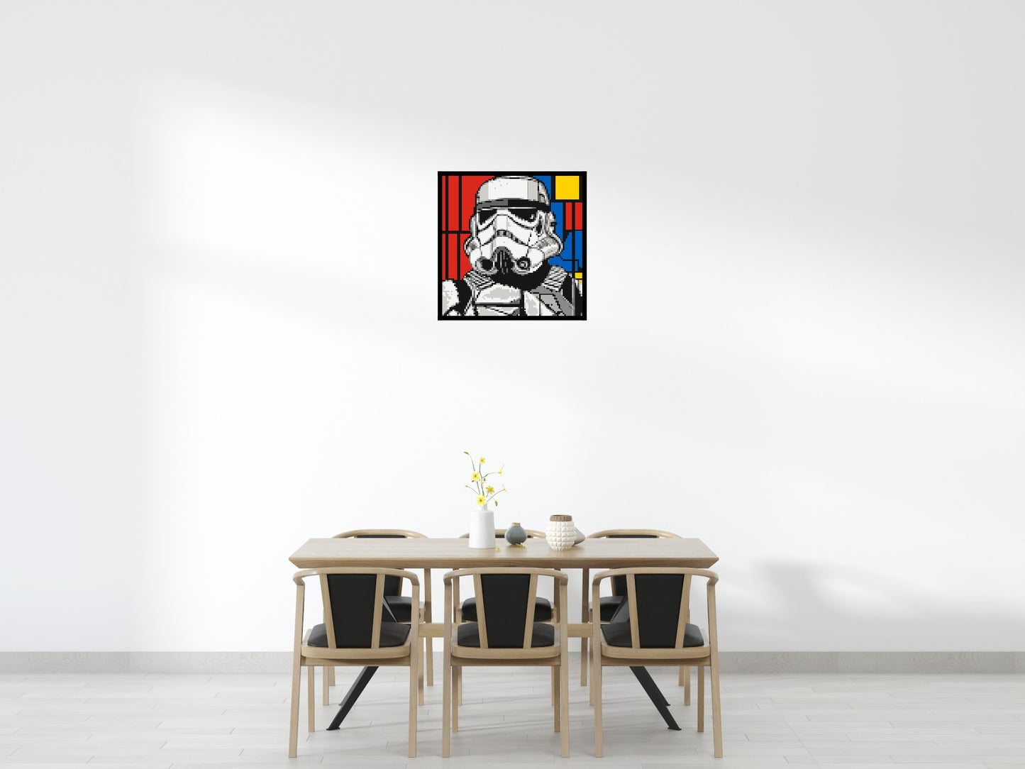 Stormtrooper - Brick Art Mosaic Kit 4x4 large