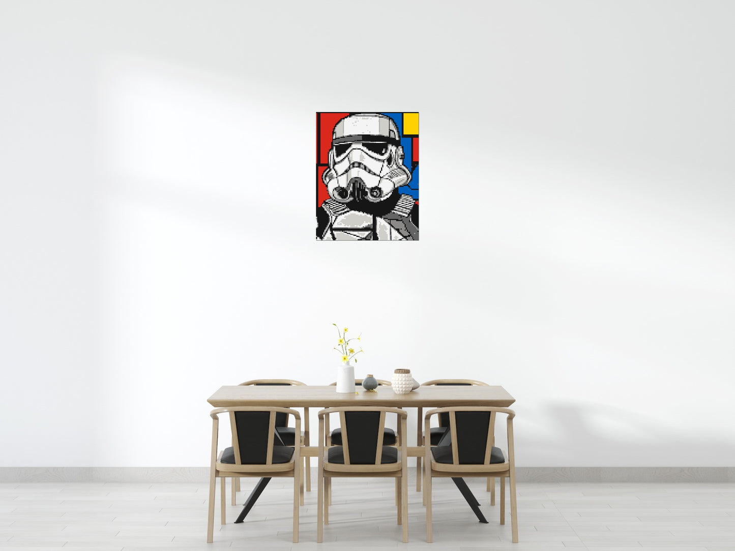 Stormtrooper - Brick Art Mosaic Kit 4x5 large