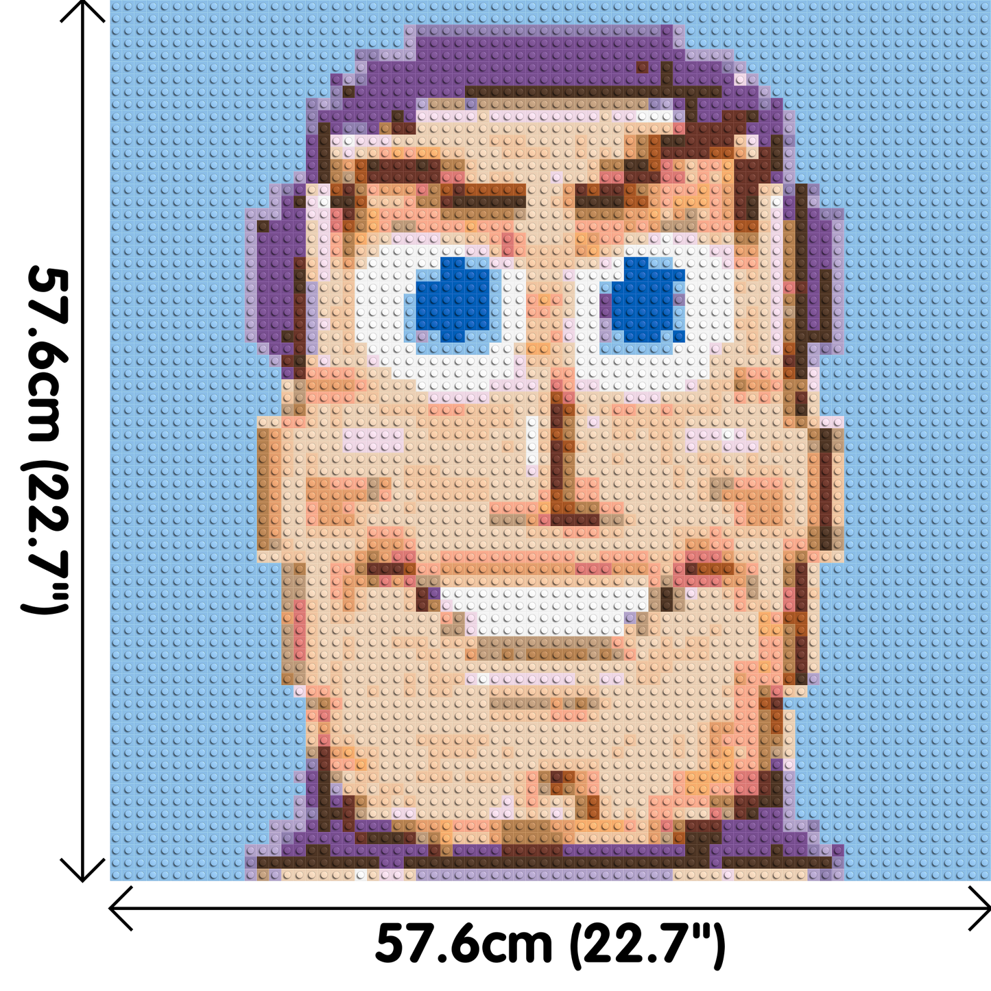 Buzz Lighyear - Brick Art Mosaic Kit 3x3 large