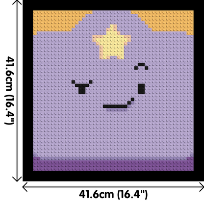 Lumpy Space Princess - Brick Art Mosaic Kit 2x2 large