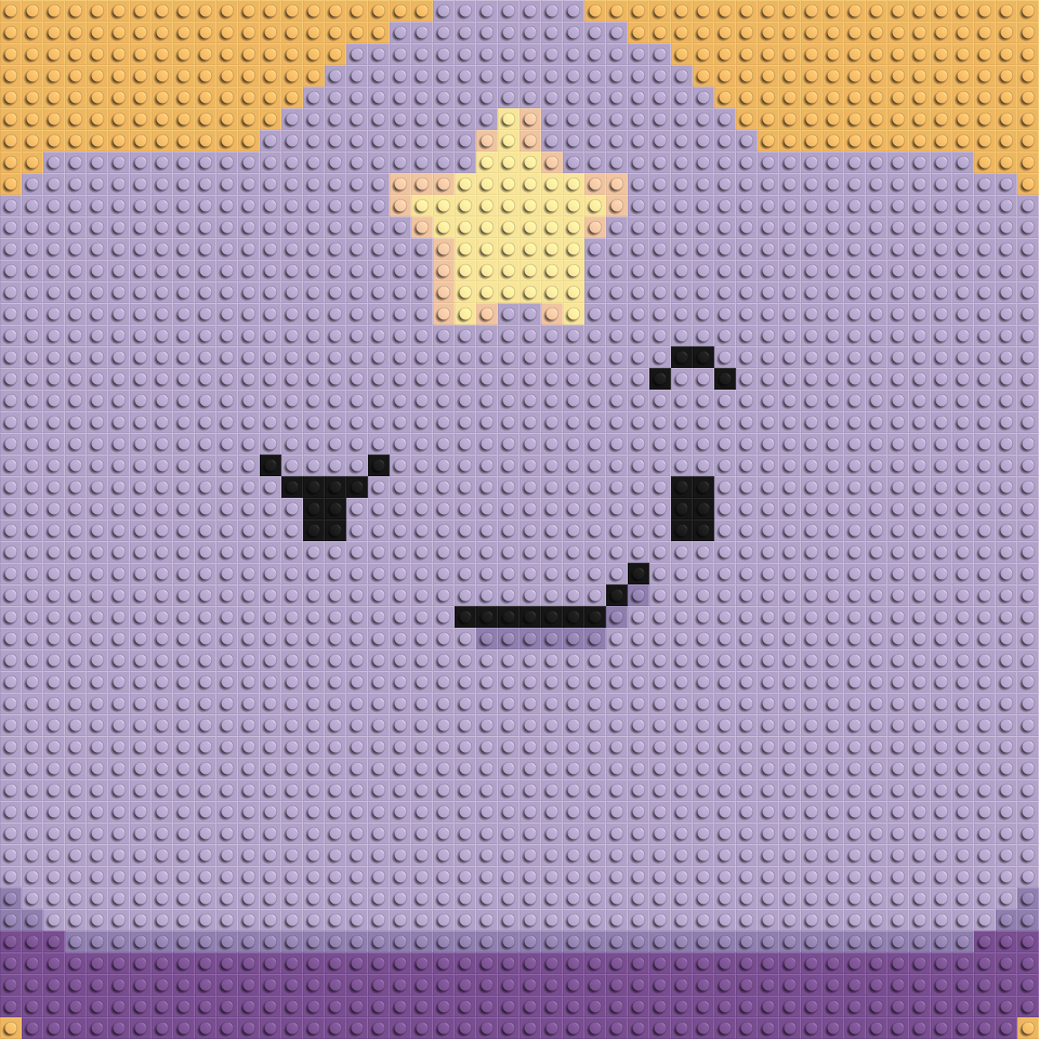 Lumpy Space Princess - Brick Art Mosaic Kit 2x2 large