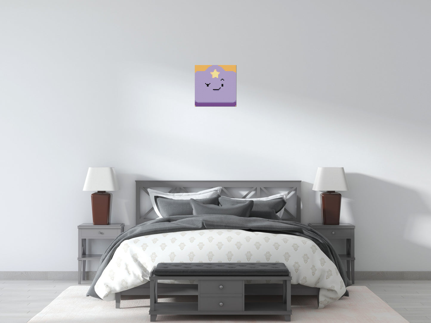 Lumpy Space Princess - Brick Art Mosaic Kit 2x2 large