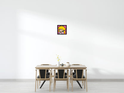 Princess Peach - Brick Art Mosaic Kit 2x2 large