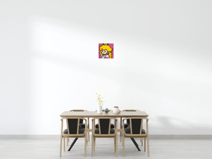 Princess Peach - Brick Art Mosaic Kit 2x2 large