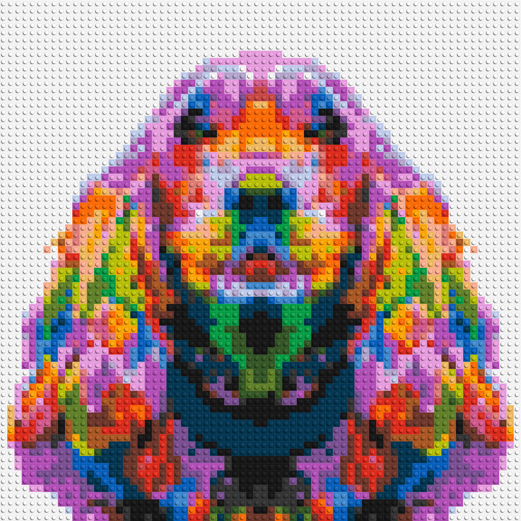 Cocker Spaniel Colourful Pop Art - Brick Art Mosaic Kit 3x3 large