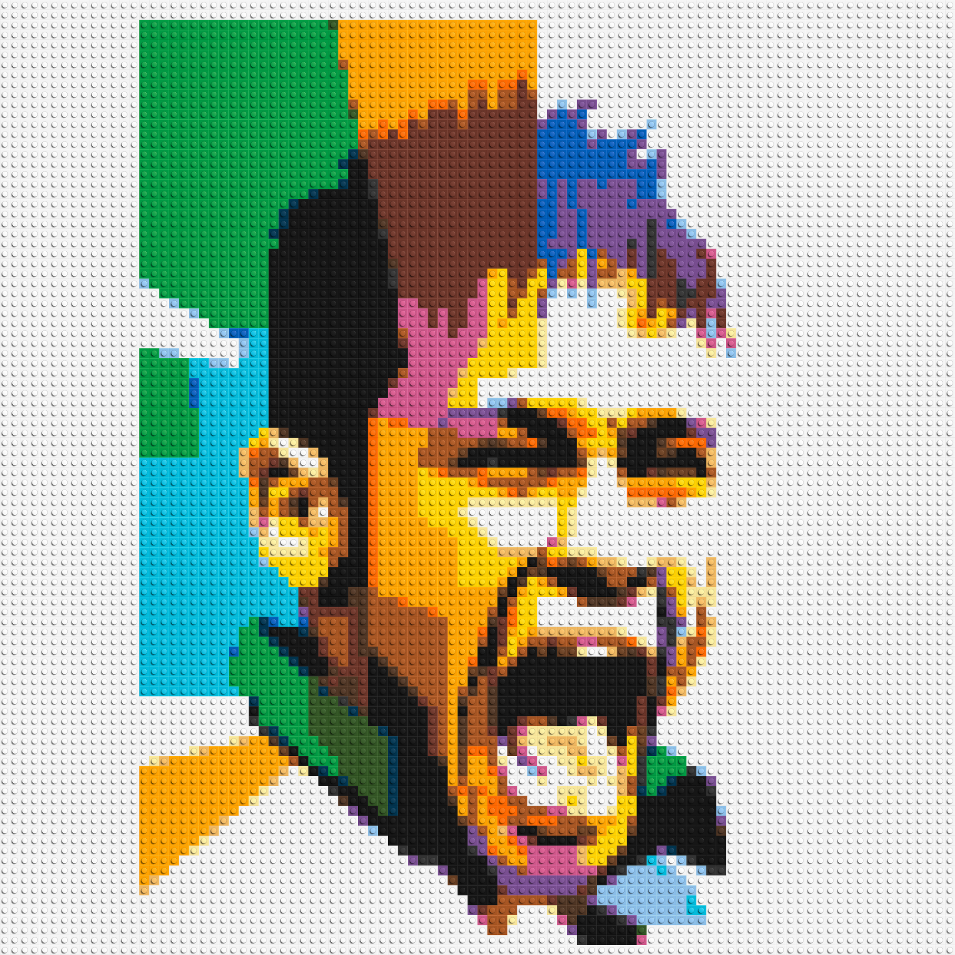 Neymar - Brick Art Mosaic Kit 4x4 large