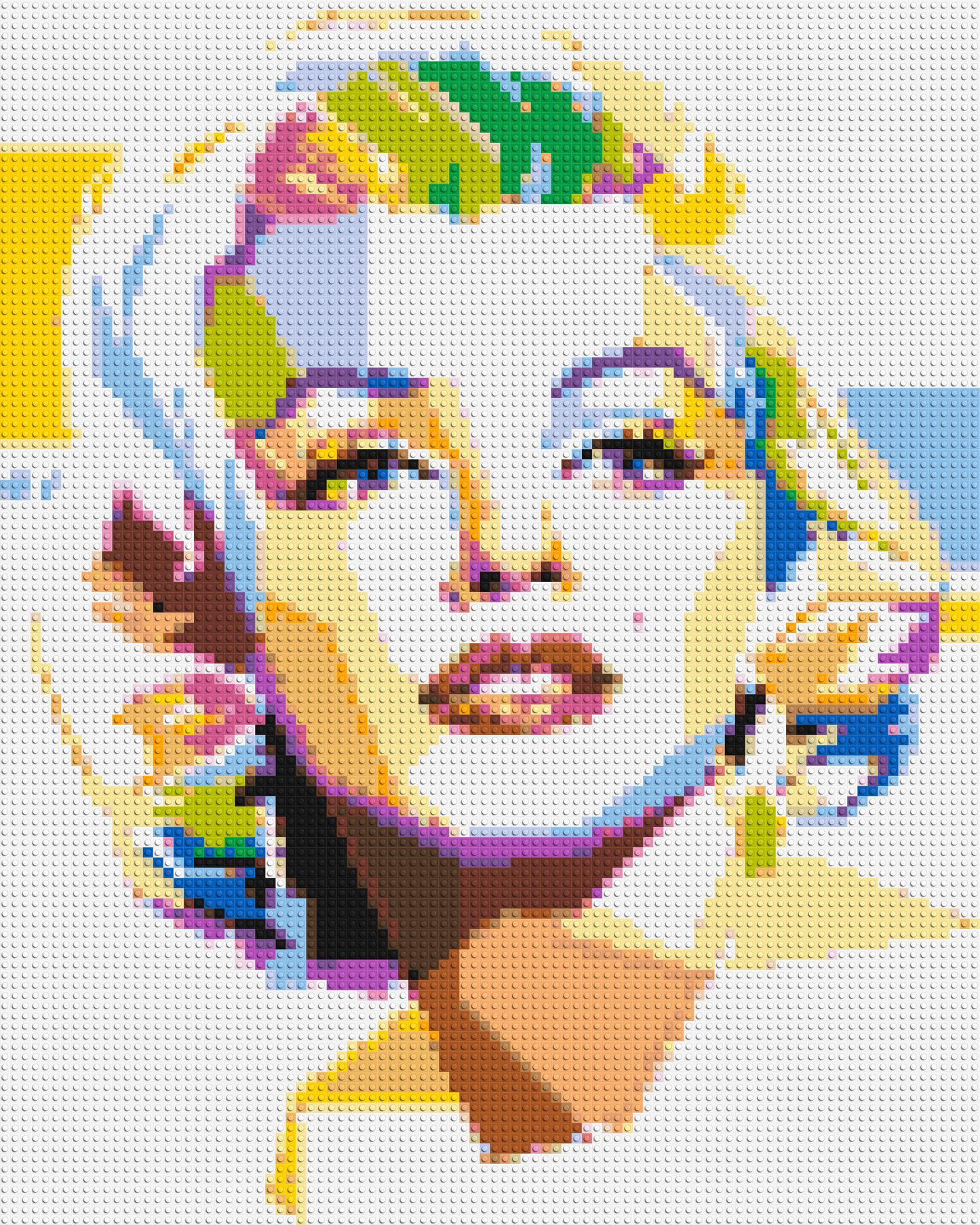 Marilyn Monroe - Brick Art Mosaic Kit 4x5 large