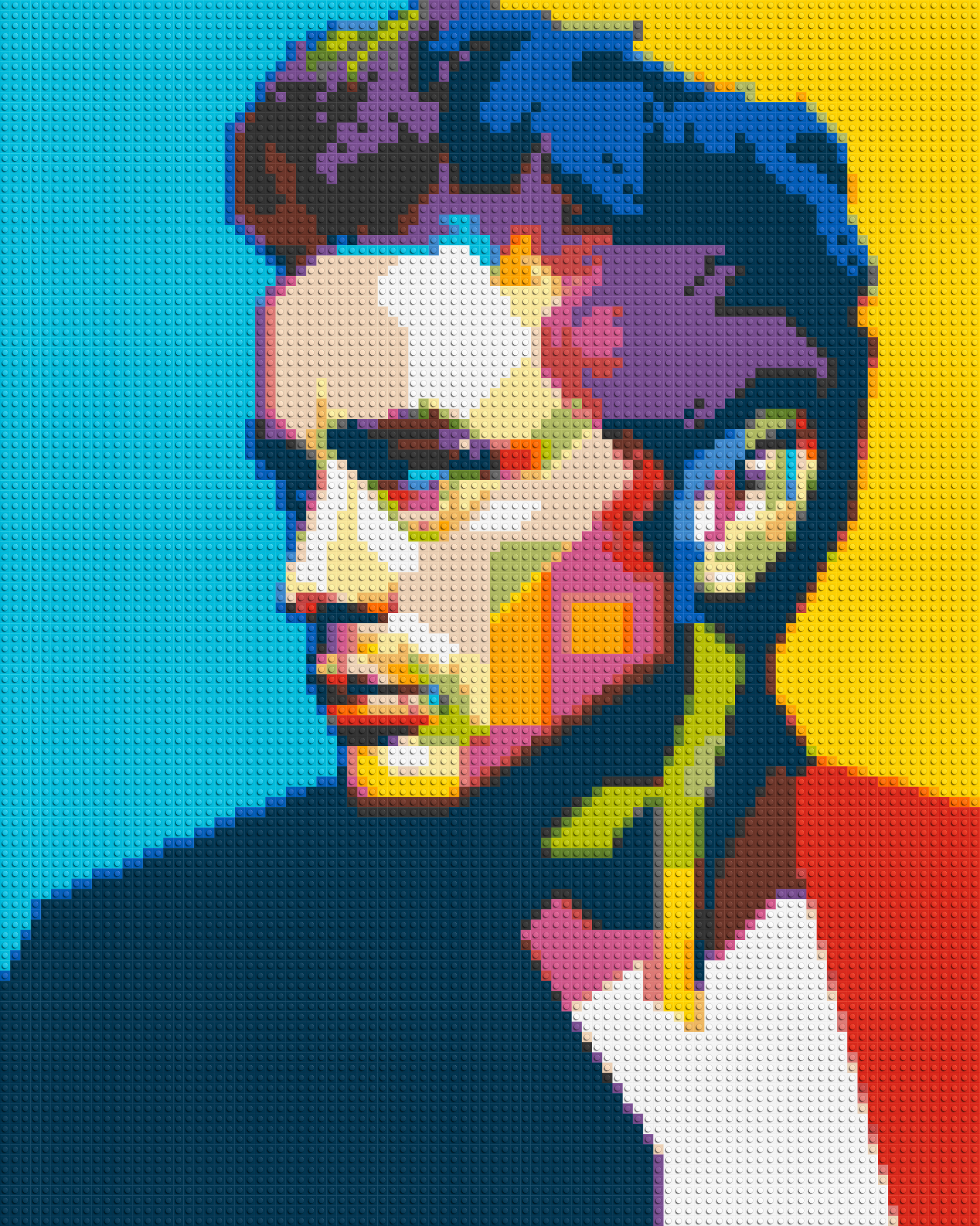 James Dean - Brick Art Mosaic Kit 4x5 large