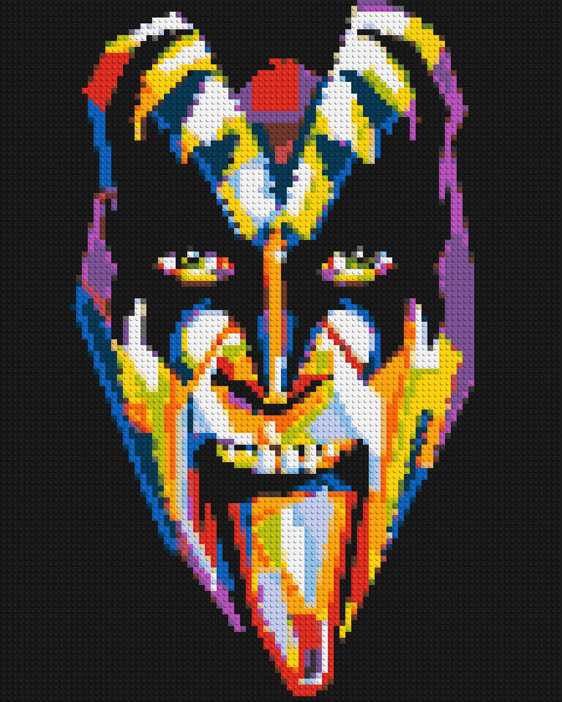 Gene Simmons - Brick Art Mosaic Kit 4x5 large