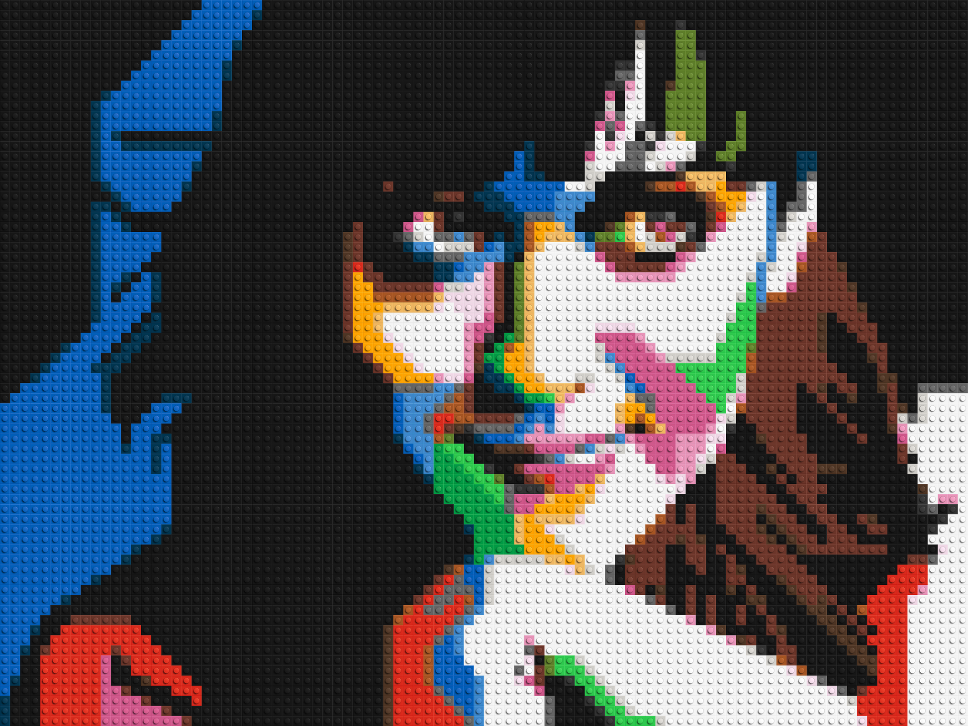 Katy Perry - Brick Art Mosaic Kit 4x3 large