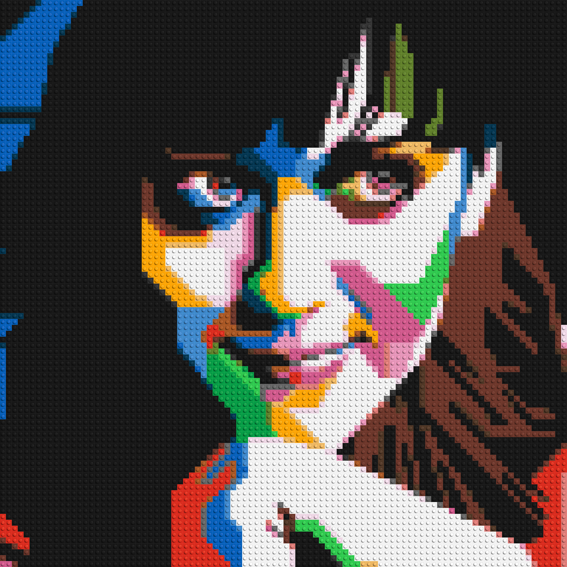 Katy Perry - Brick Art Mosaic Kit 4x4 large