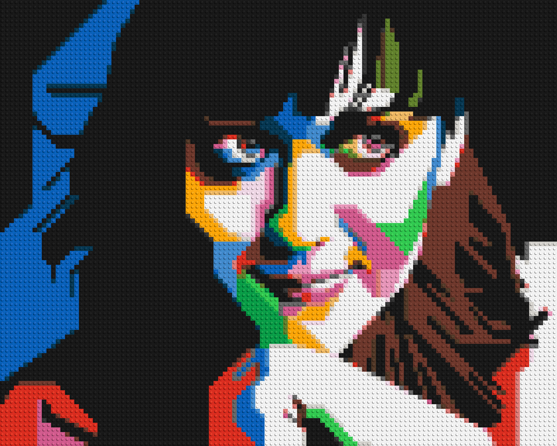 Katy Perry - Brick Art Mosaic Kit 5x4 large