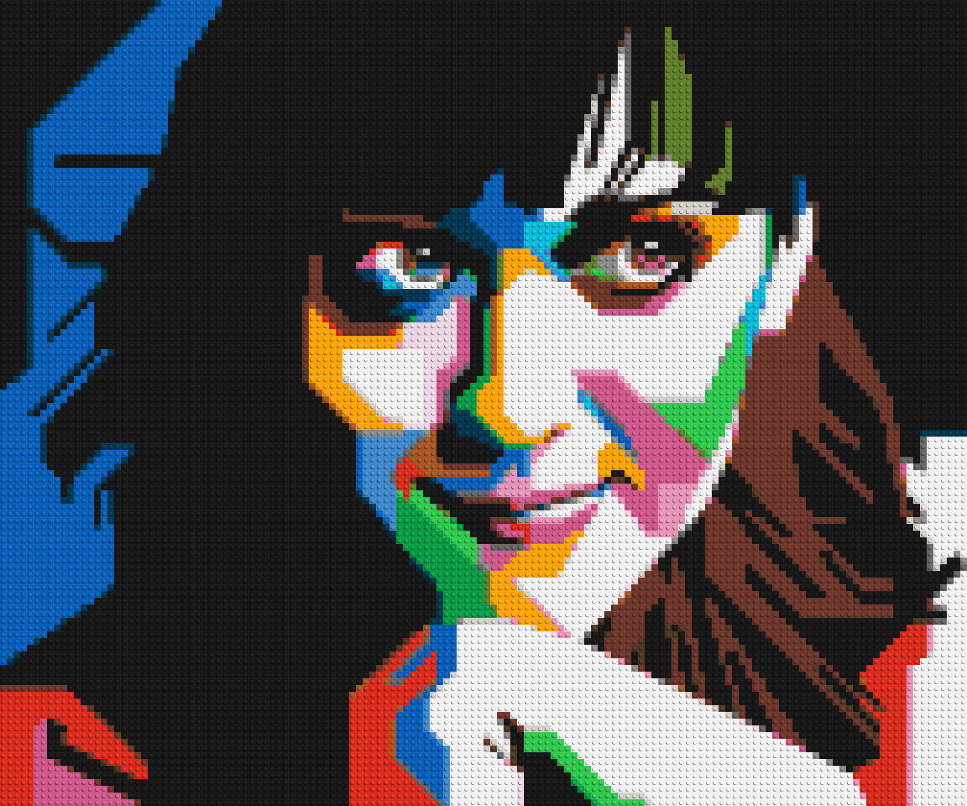 Katy Perry - Brick Art Mosaic Kit 6x5 large