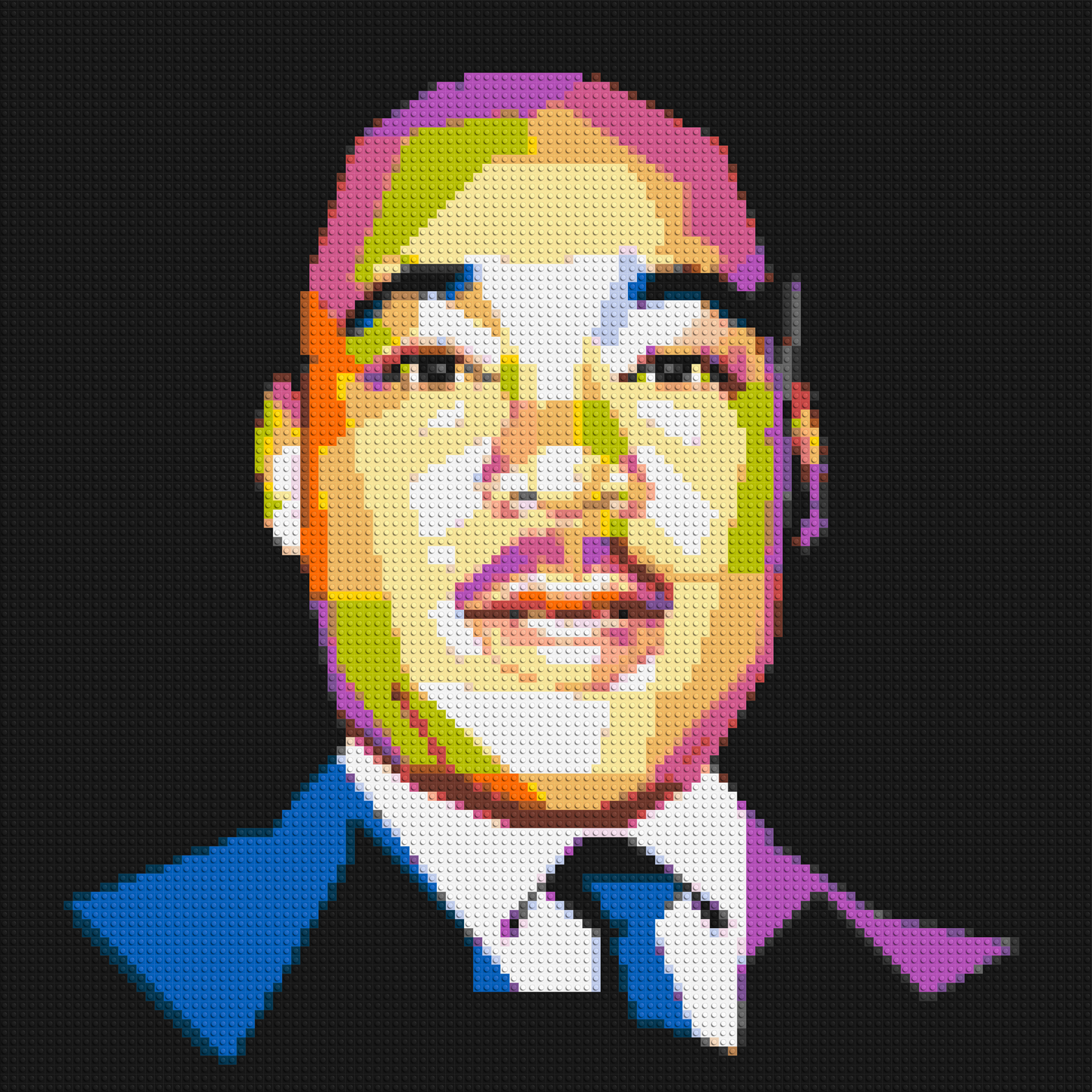 Martin Luther King Jr. - Brick Art Mosaic Kit 5x5 large