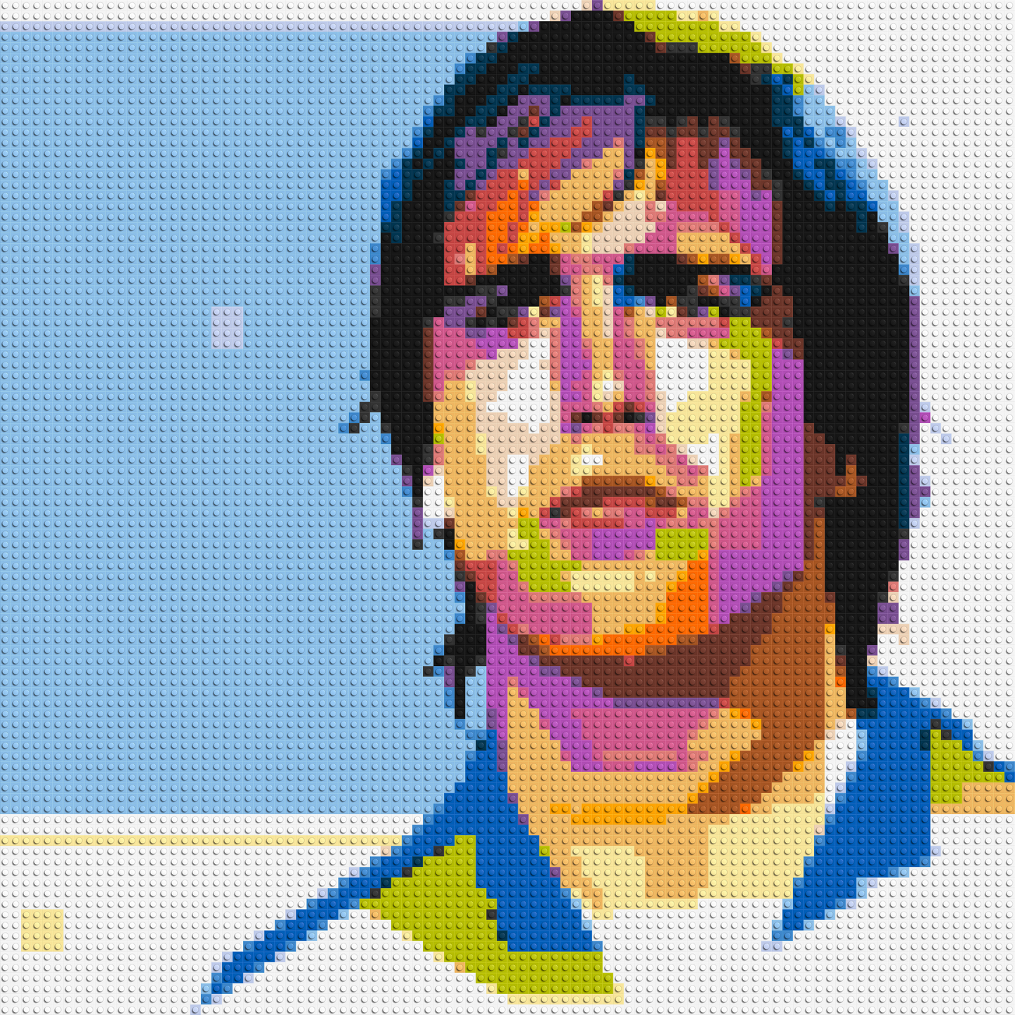 Gabriel Batistuta - Brick Art Mosaic Kit 4x4 large