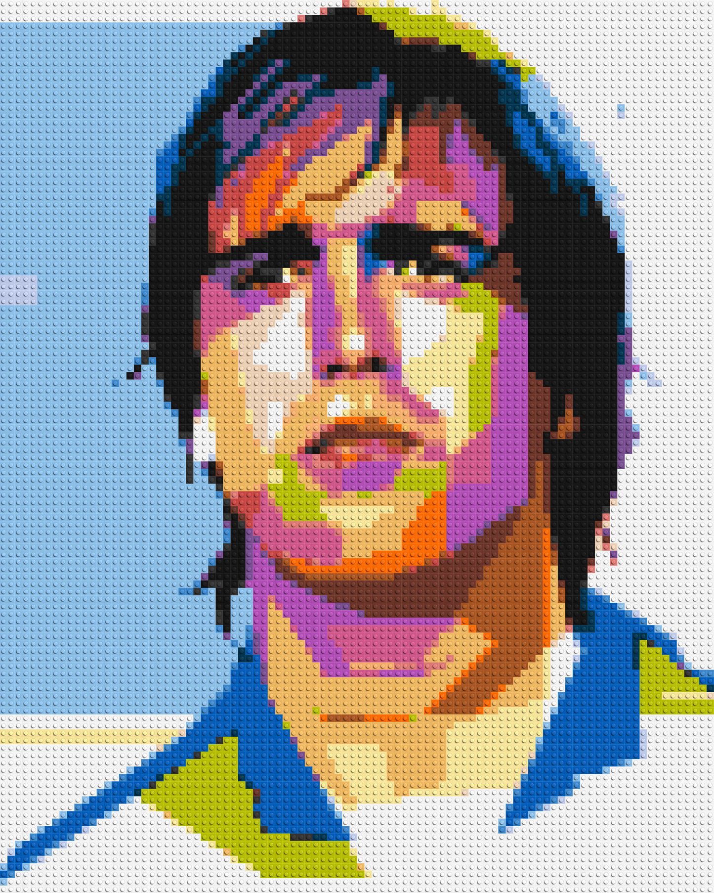 Gabriel Batistuta - Brick Art Mosaic Kit 4x5 large