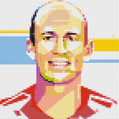 Arjen Robben - Brick Art Mosaic Kit 3x3 large