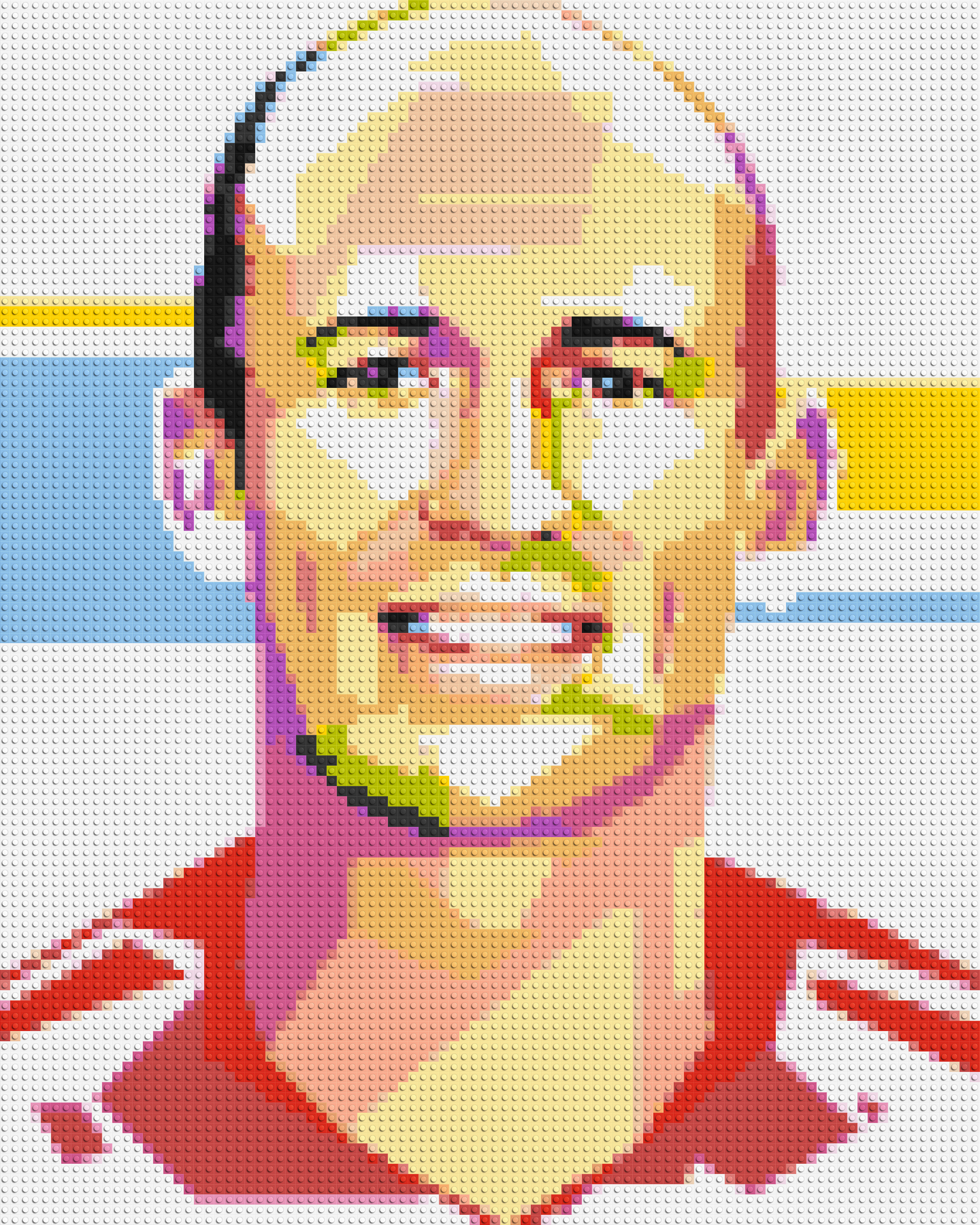 Arjen Robben - Brick Art Mosaic Kit 4x5 large