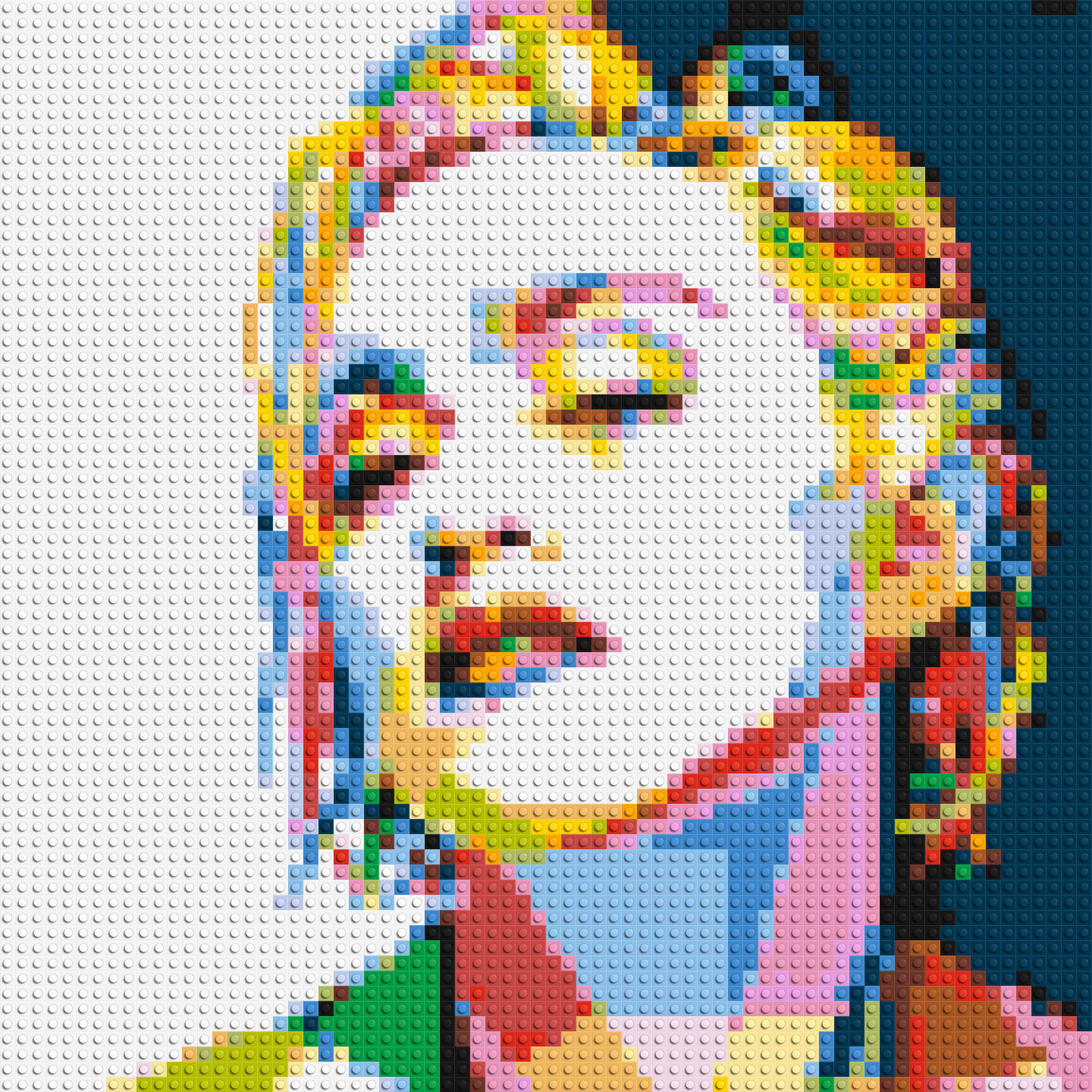 Madonna - Brick Art Mosaic Kit 3x3 large