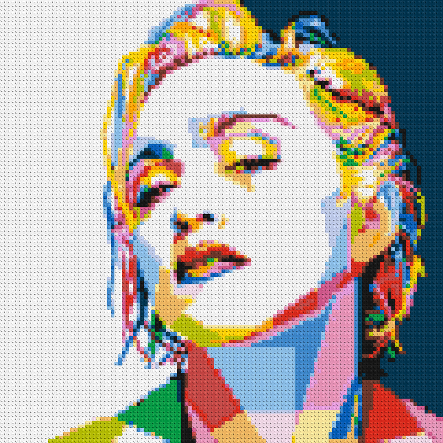 Madonna - Brick Art Mosaic Kit 5x5 large