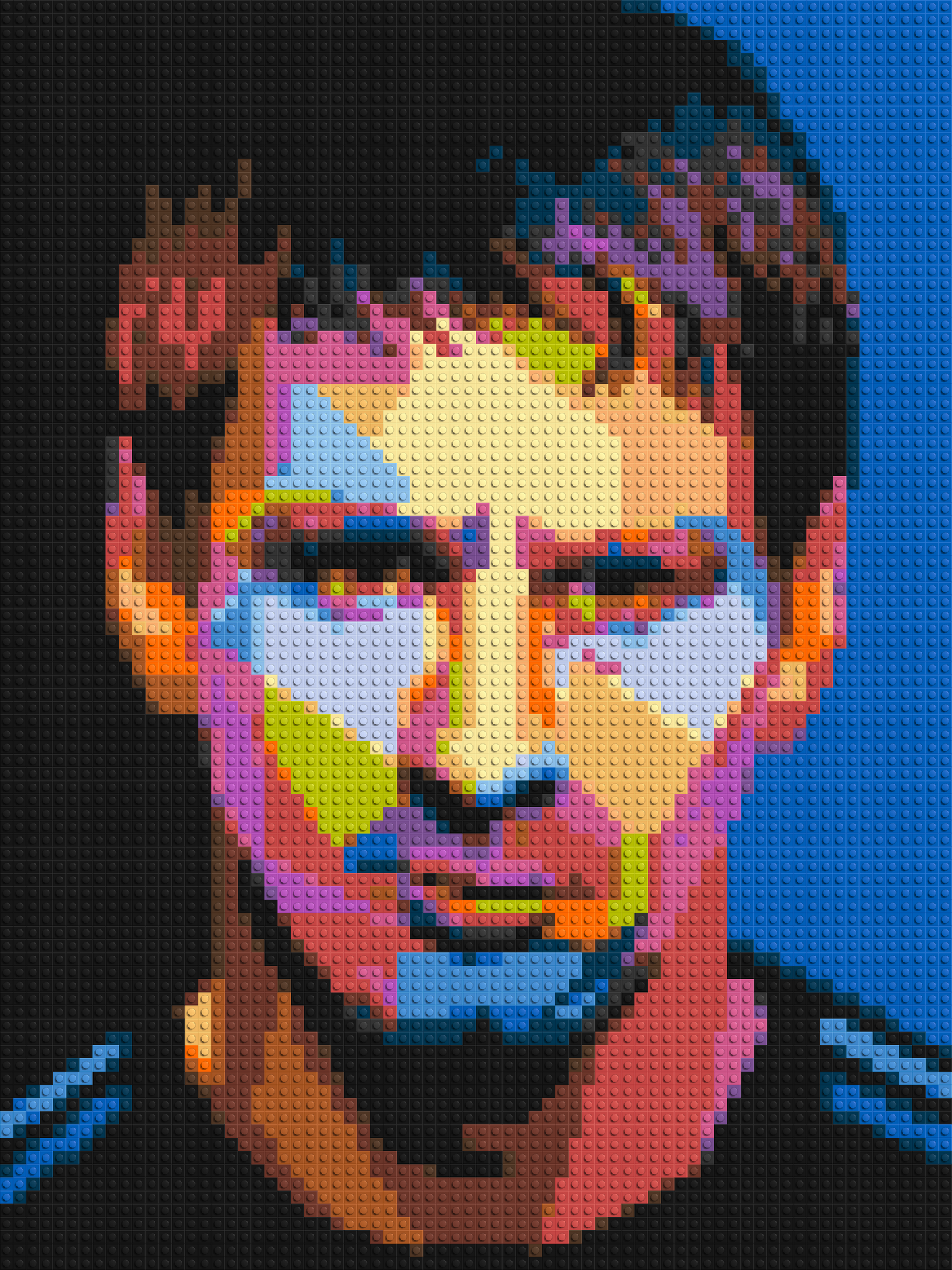 Messi #3 - Brick Art Mosaic Kit 3x4 large