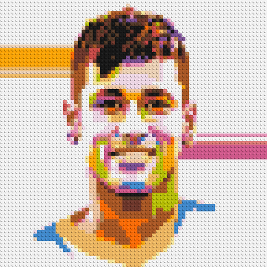 Neymar #2 - Brick Art Mosaic Kit 3x3 large