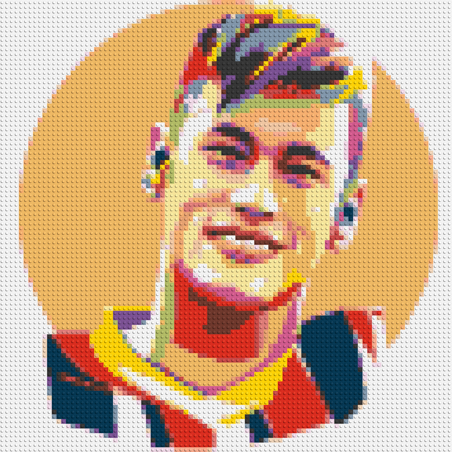 Neymar #3 - Brick Art Mosaic Kit 4x4 large