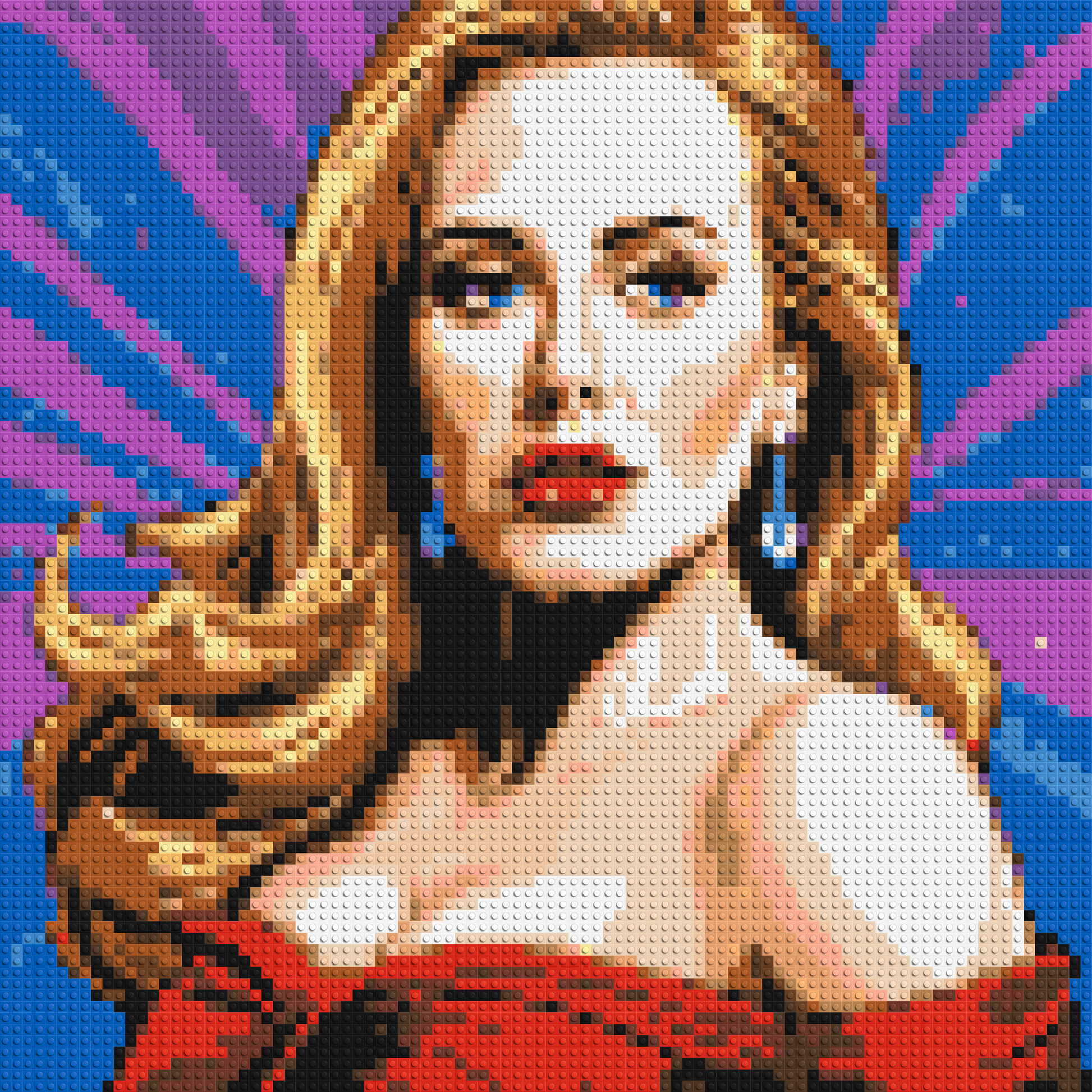 Adele - Brick Art Mosaic Kit 4x4 large