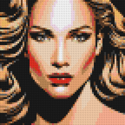 Jennifer Lopez - Brick Art Mosaic Kit 3x3 large