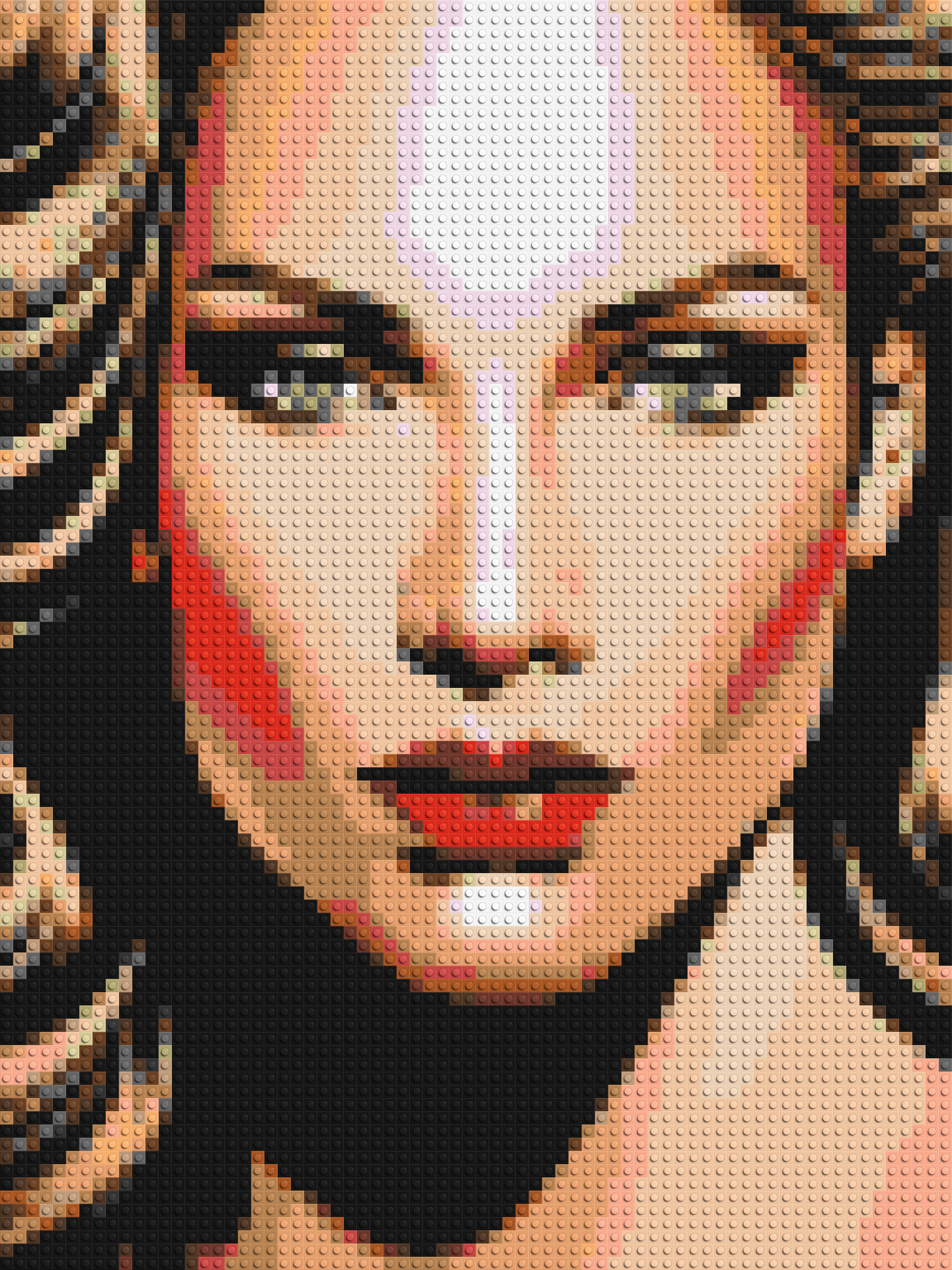 Jennifer Lopez - Brick Art Mosaic Kit 3x4 large